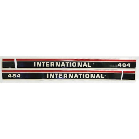 Aftermarket S67755 Decal Fits Case IH IH 484 Fits Case IH S.67755-SPX